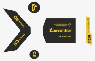 Brenter Snowbike Sticker C6 - Parallel