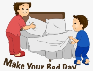 Bed Clipart Neat - Make The Bed Cartoon