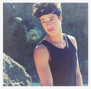 Cameron Dallas Bandana On The Hunt Png Cameron Dallas - Cameron Dallas With Bandana