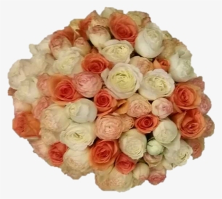 Roses & Babies Breath Bride & 2 Bridesmaids The Lilac - Floribunda