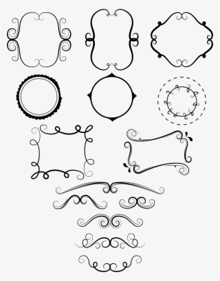 Europe America Lines Borders Elements Png And Vector - Line Art