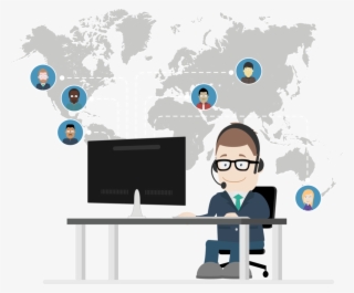 Root Hero 3x - B&w World Map