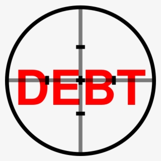Debt Destruction Clip Art - National Debt Clipart Transparent