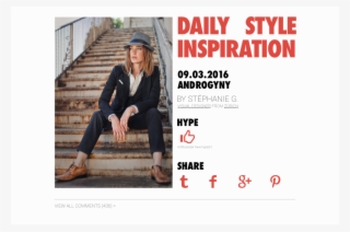 Social Share Button - Totally Androgynous