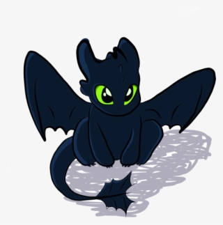 Royalty Free Library Collection Of Free Furies Night - Httyd Night Fury Baby