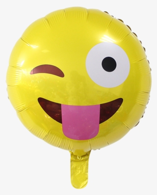 [18 Inch Helium] Emoji Foil Balloon - Balão Emoji