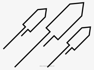 Fuegos Artificiales Png Dibujo - Line Art