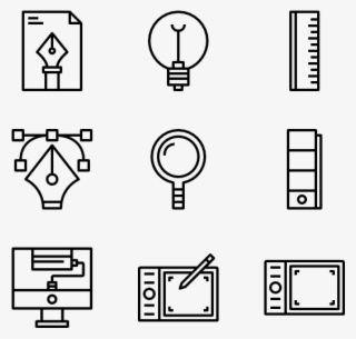 Design Element - Projects Icon Line