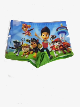 Sunga Infantil Rio Ondas - High Resolution Paw Patrol