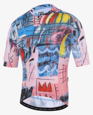Atq X Basquiat Babylon Jersey Main - Long-sleeved T-shirt