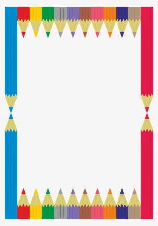 Frame, Outline, Stationery, Pens, Colored Pencils - Templates For A After School Care