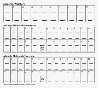 Font Details Silent Film Frame - Alfabeto Gotham