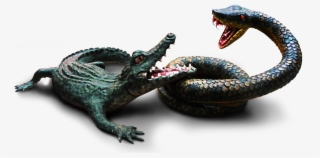 Aligator And Snake Prop - Dragon