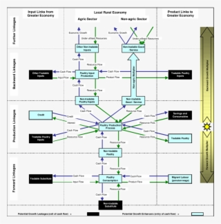 Growth Linkage Flow Chart For Rural Poultry Producers - Diagram