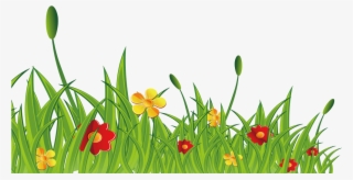 Grama Flores Silvestres Png - Desenho De Arbustos Png