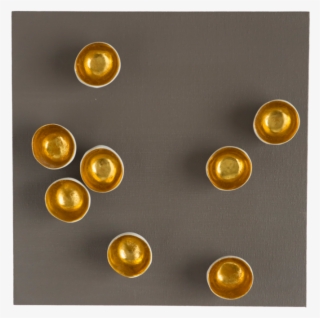 Gold Leaf Design Group Canvas Wall Art Board - Earrings