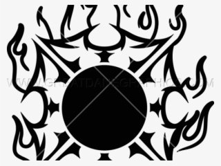 Fire Clipart Maltese Cross - Free Flaming Maltese Cross