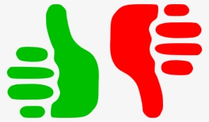 Feedback Button Png Clipart - Thumbs Up And Down Png
