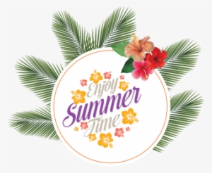 Summer Badge With Leave Decoration, Summer Badge, Labels, - Access Badge