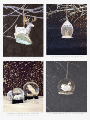 Go-1595 Arctic Hare Frosted Globe Orn 2 X 3 - Örn #2