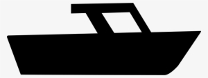 Speed Boat Side View Silhouette Comments - Power Boat Silhouette Png