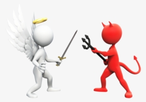 The Great War Between Good And Evil - Good Vs Evil Cartoon