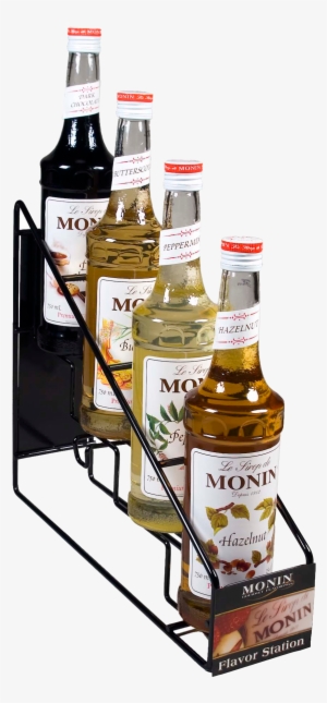 Description - Monin Syrup 4 Bottle Display Rack By Monin