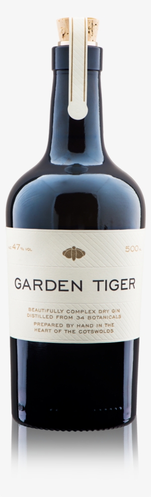 Garden Tiger Dry Gin Bottle - Garden Tiger Dry Gin