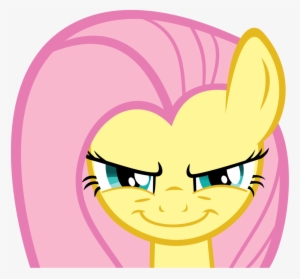 Evil, Fluttershy, Glare, Mean Look, Safe, Solo - Fluttershy Evil Face
