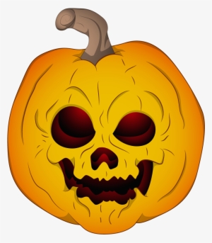 Halloween Evil Pumpkin Clipart
