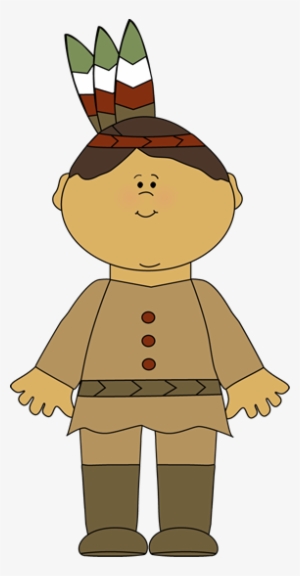 Native - Pilgrims Clipart