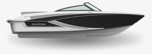White W/jet Black - Glastron