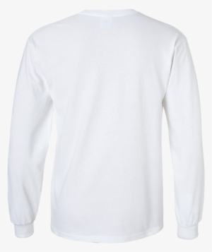 Gildan Long Sleeve White Back