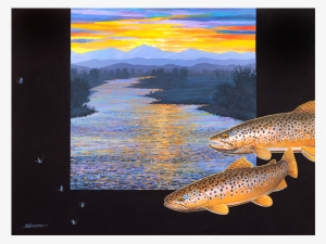Trout - Painting