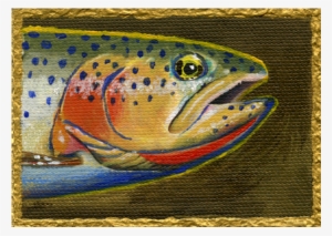 Art Cards By Bern Sundell Including Trout And Hawks - Montana