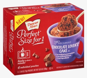 Chocolate Lover's Cake - Duncan Hines Red Velvet Mug Cake