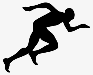 Onu Men's Indoor Track And Field - Clip Art Runner