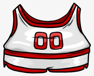 Red Track & Field Uniform Icon - Penguin