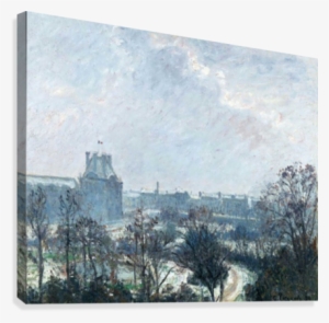 The Garden Of Tuileries And Pavilion De Flore, Snow