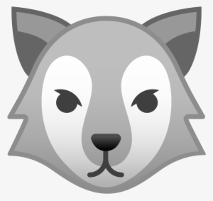 Download Svg Download Png - Emoticono Lobo