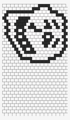 Trollface Bead Pattern - Brickwork