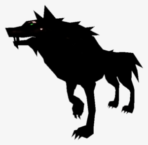 Wolfblack - Wolf Shadow Logo Png
