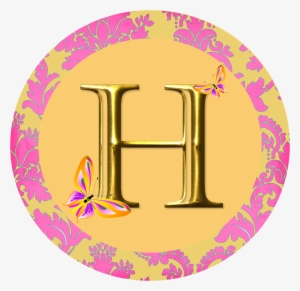 Letter H For The Happy Holidays Banner That I Made - Circle