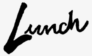 Lunch Text Png