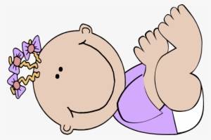 How To Set Use Happy Baby Girl Clipart