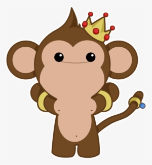 Cute Monkey Cartoons - Rich Monkey