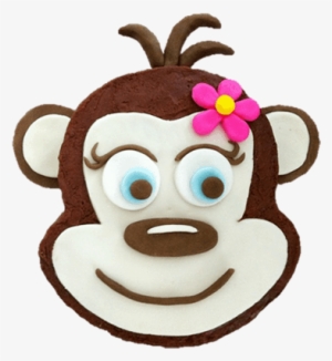 Cute Monkey Babe Wo - Cake