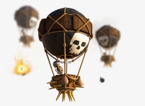 Clash Of Clans Balloon Transparent Png - Clash Of Clans Balloon