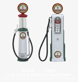 18 Eagle Service Gas Pump - Yat Ming Digital Gas Pump Eagle 1, White - Yatming