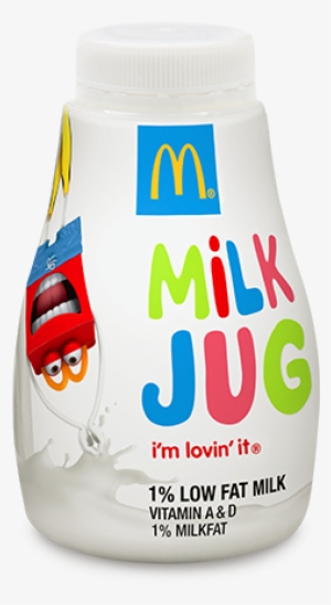 Mcdonalds 1 Low Fat Milk Jug - Mcdonalds Happy Meal Milk